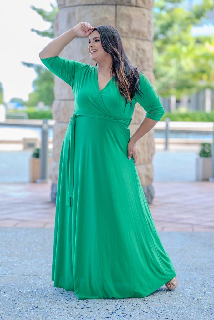 Solid Maxi Dress